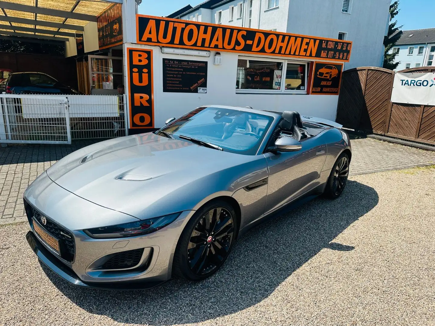 Jaguar F-Type F-TYPE Cabriolet R-Dynamic Black Grijs - 1