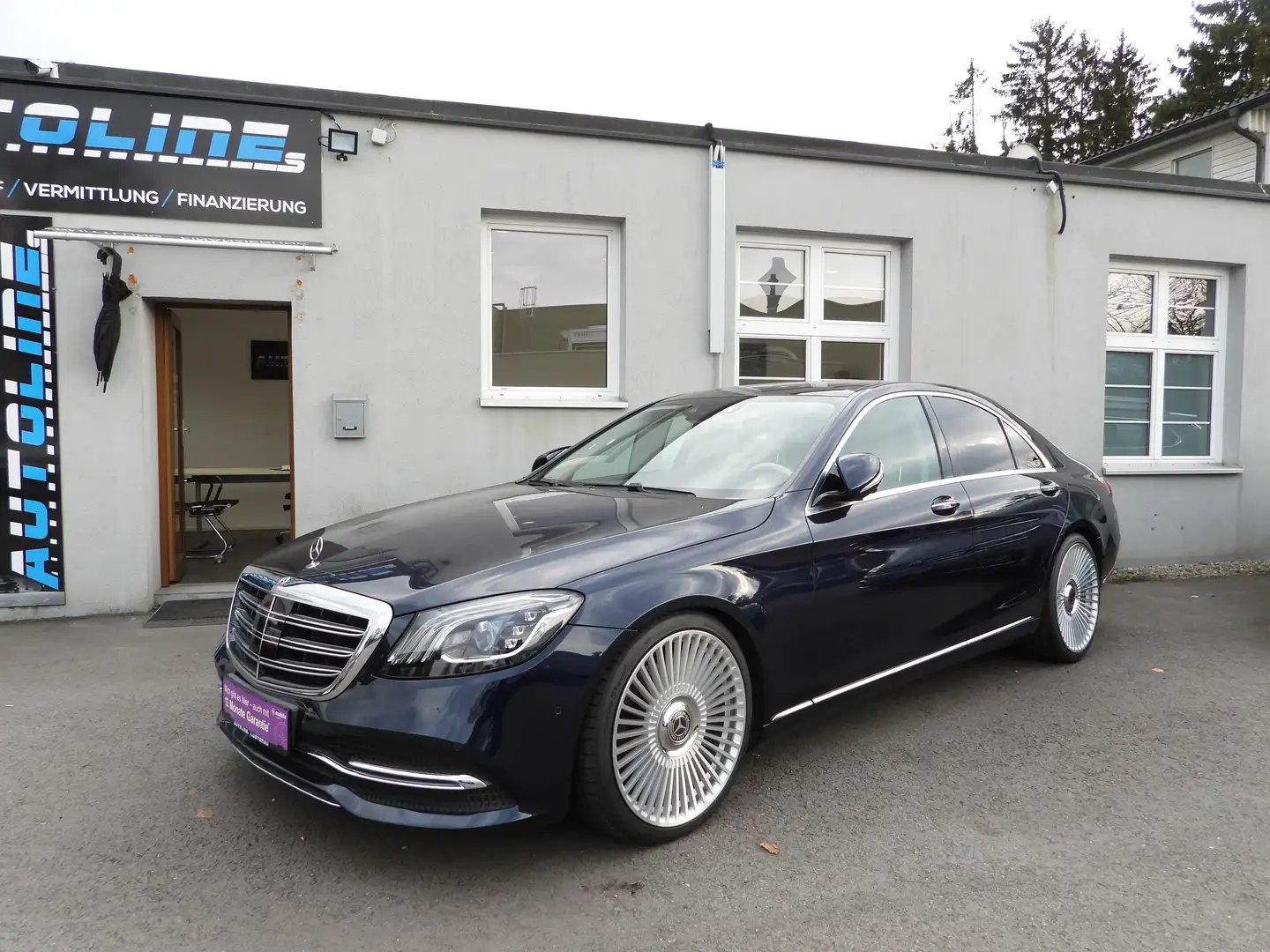 Mercedes-Benz S 350 d 4MATIC *PANO*LEDER*360°*LED* *SOFT-CLOSE*MwSt Blau - 1