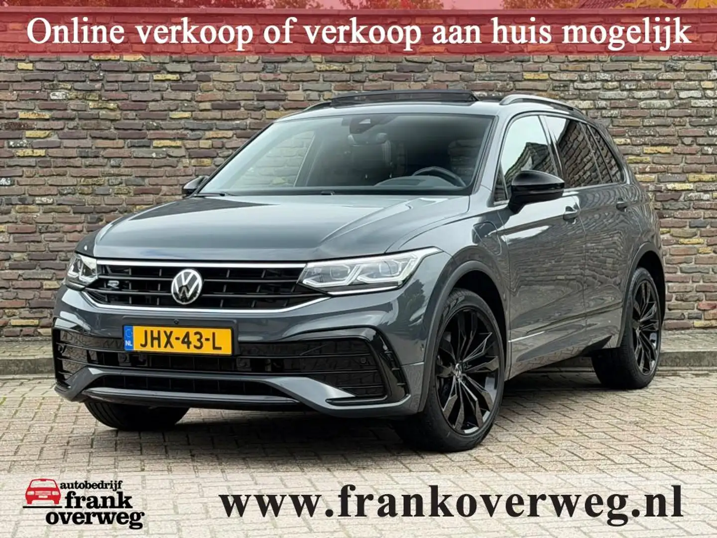Volkswagen Tiguan 1.4 TSI eHybrid R-LINE Black Style Panodak Head-Up Grijs - 1