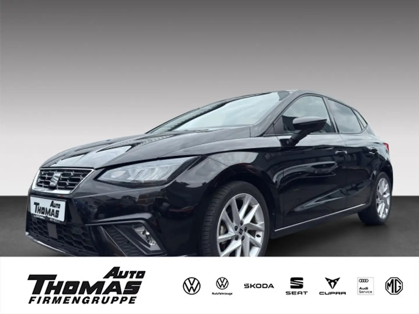 SEAT Ibiza FR 1.0 TSI DSG NAVI+SHZ+LED Noir - 1