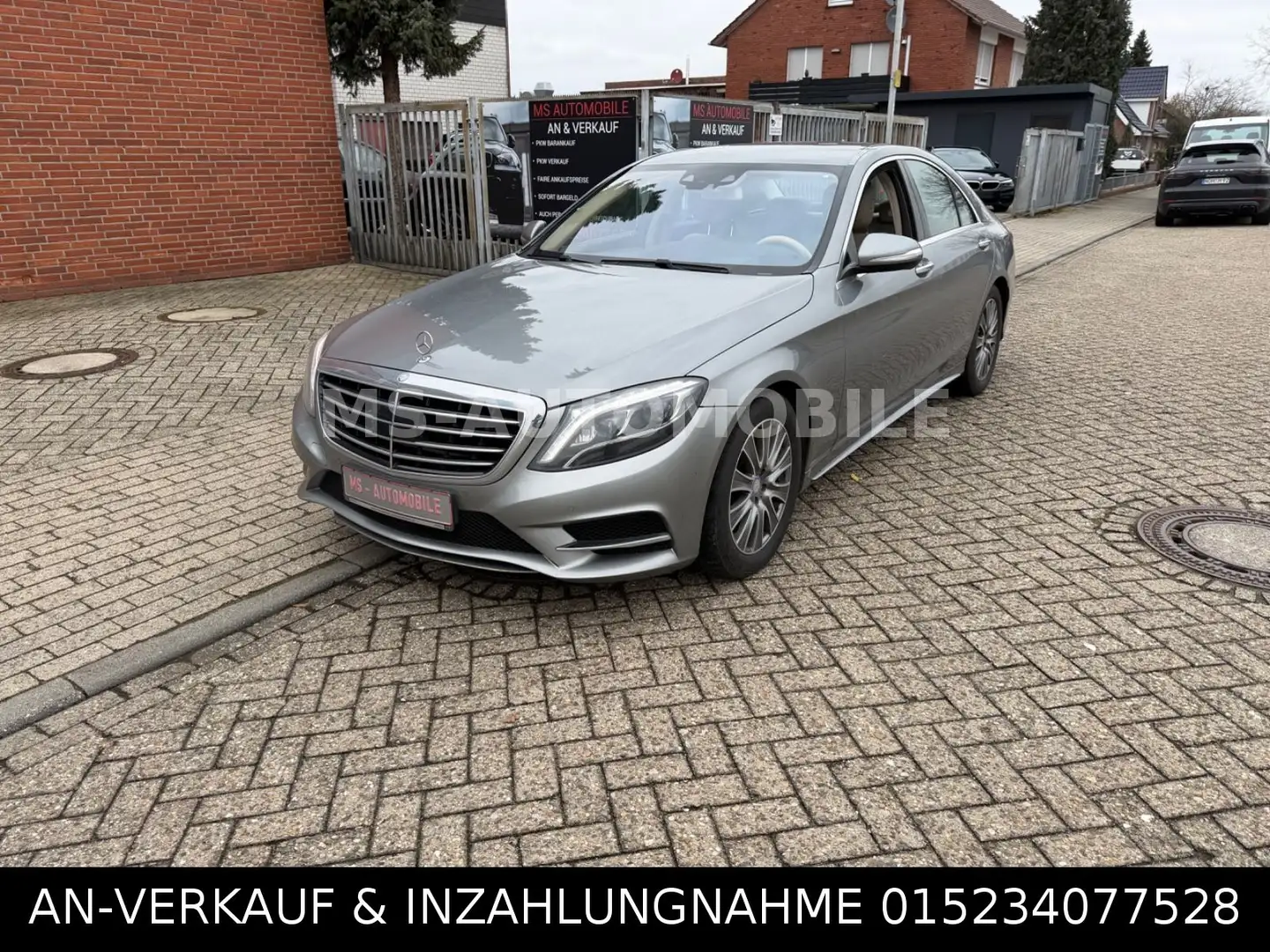Mercedes-Benz S 350 -D*AMG-PAKET 4MATIC*NACHTSICHT*SPUR*HEAD-UP Silber - 1