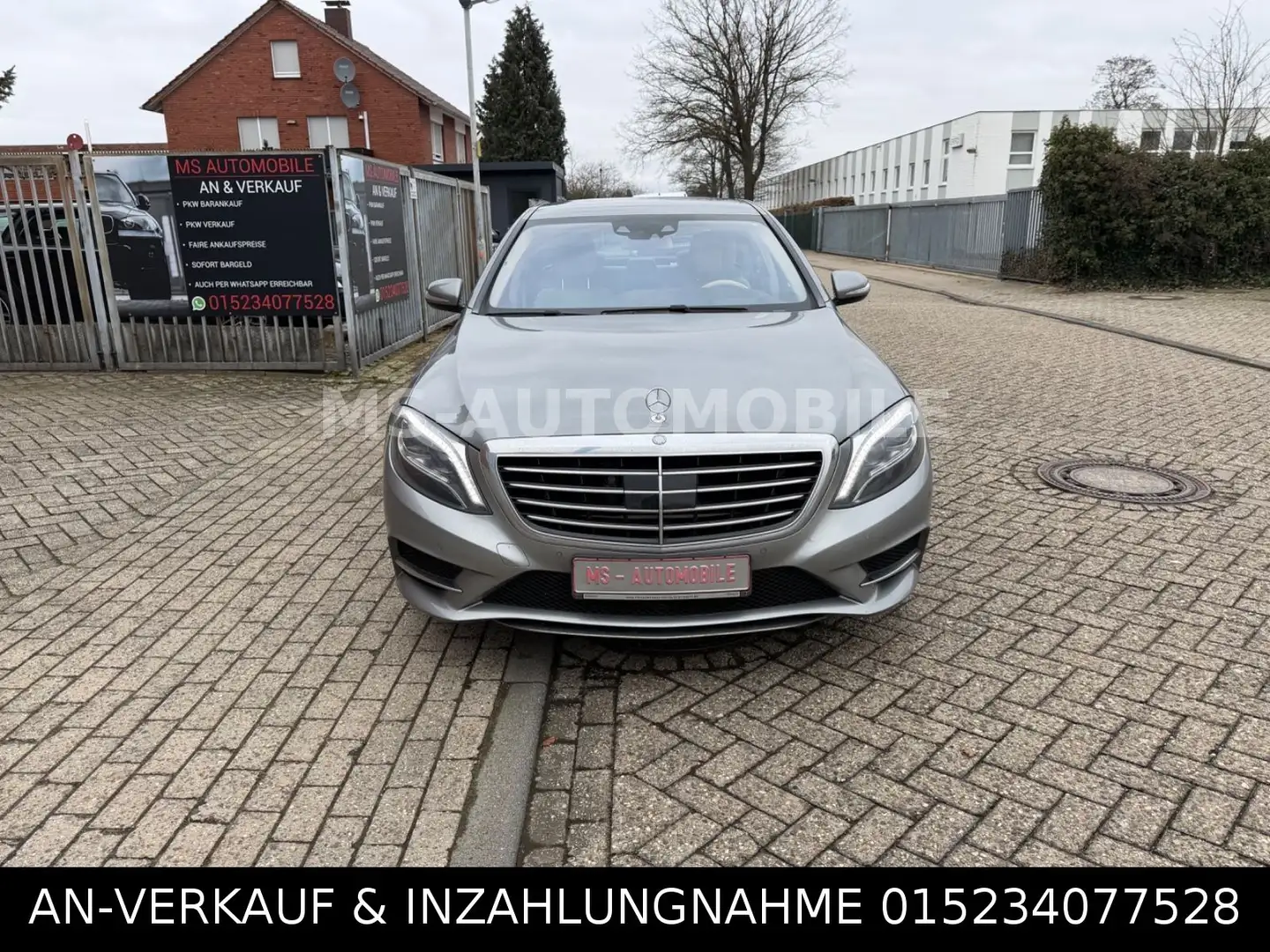 Mercedes-Benz S 350 -D*AMG-PAKET 4MATIC*NACHTSICHT*SPUR*HEAD-UP Silber - 2
