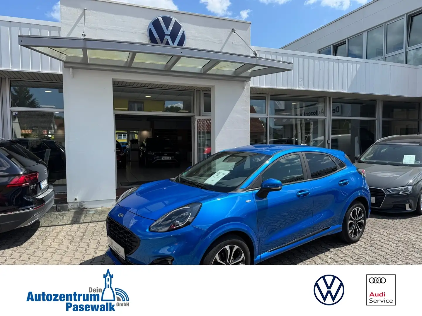Ford Puma ST Linie 1,0 Eco Boost mild Hybrid Bleu - 1