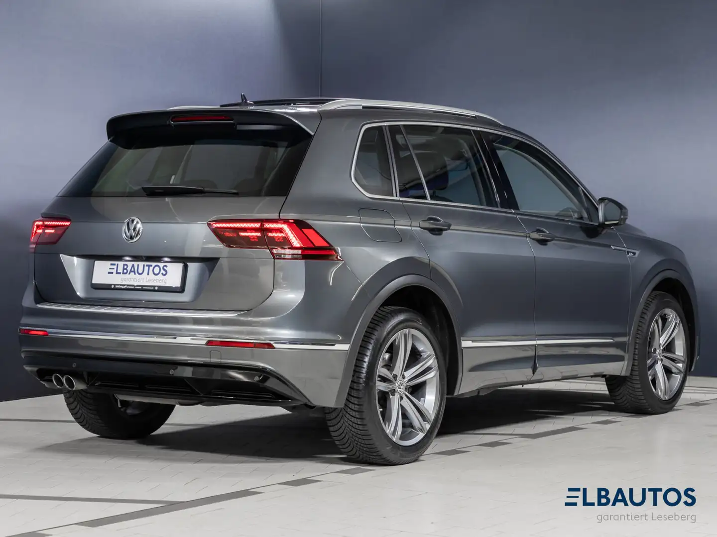 Volkswagen Tiguan Tiguan 2.0 TDI Highline 4Motion LED/Pano/ACC/AHK Grigio - 2