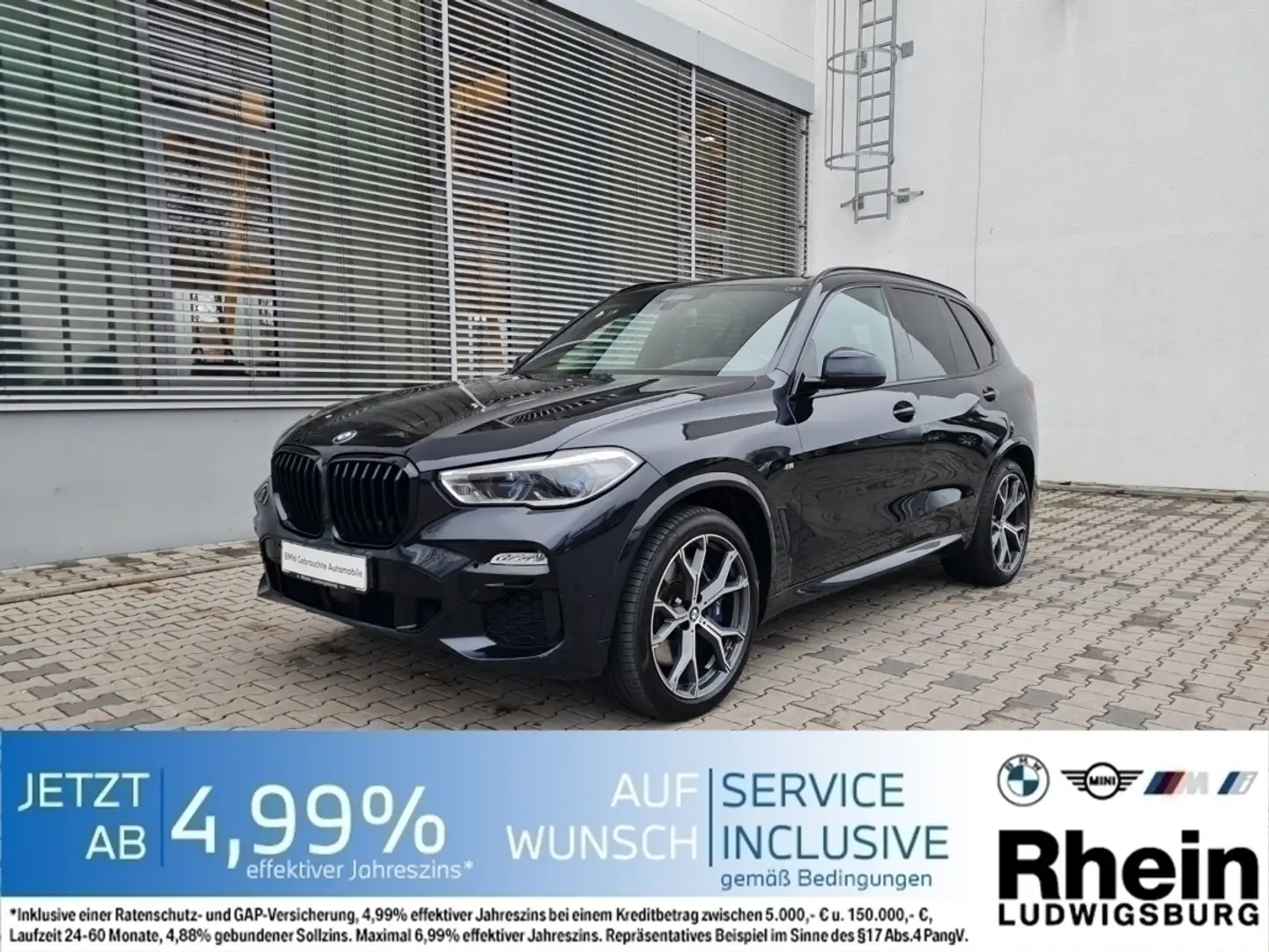 BMW X5 xDr30dA M Sport Navi.Laser.ACC.HuD.AHK.Rükam Negro - 1