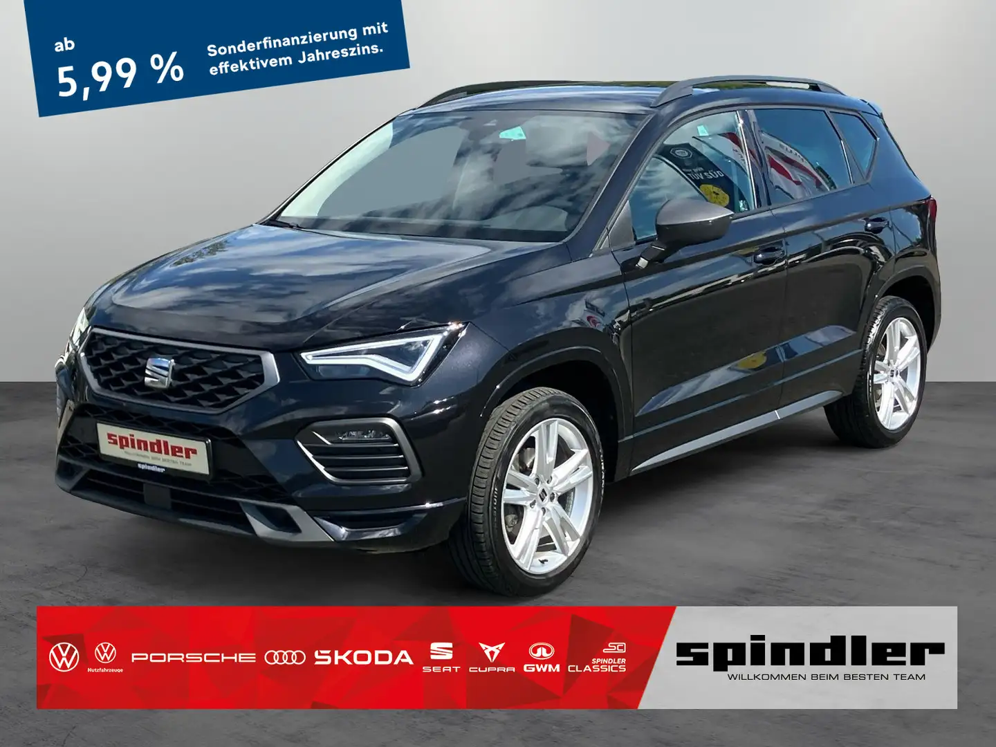 SEAT Ateca FR 1.5 TSI DSG / FullLink, Bluetooth, LED Schwarz - 1