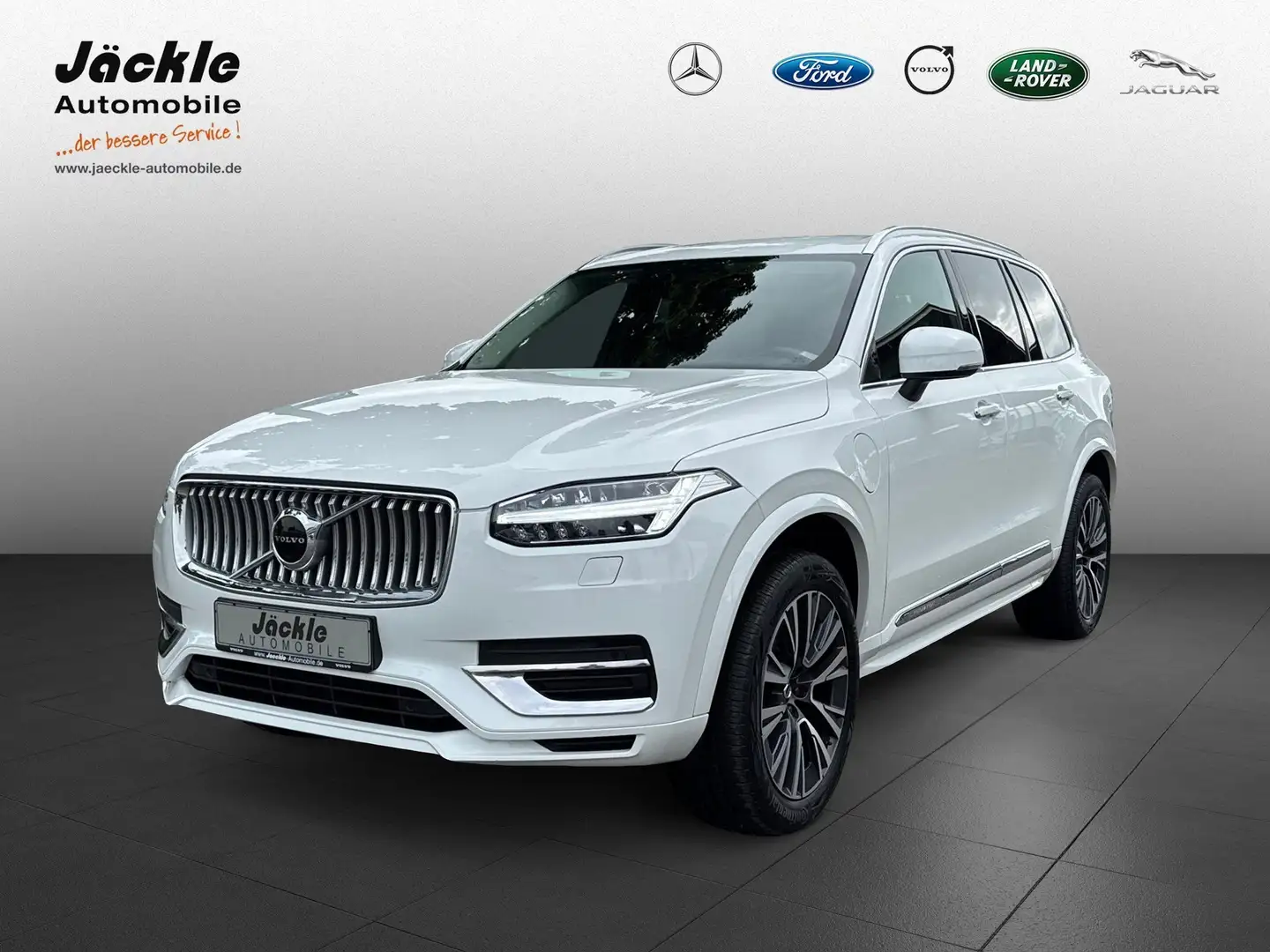 Volvo XC90 Plus Bright Recharge Plug-In Hybrid AWD Weiß - 1
