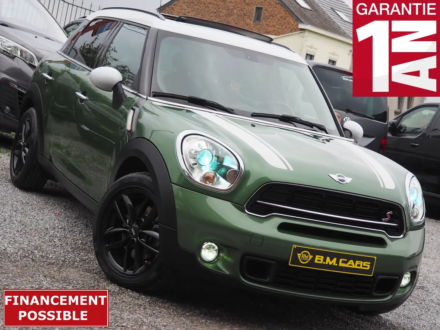 MINI Cooper Countryman 1.6 S ✅SPORT✅TVA 21%-GPS-CUIR-PANO-CLIM-XENON- Green - 1