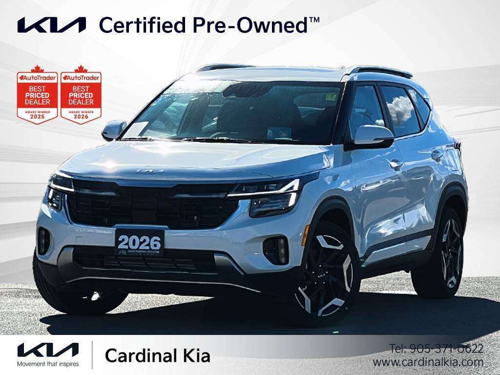 2026 Kia Seltos SX | AWD | Remote Start | Power Liftgate
