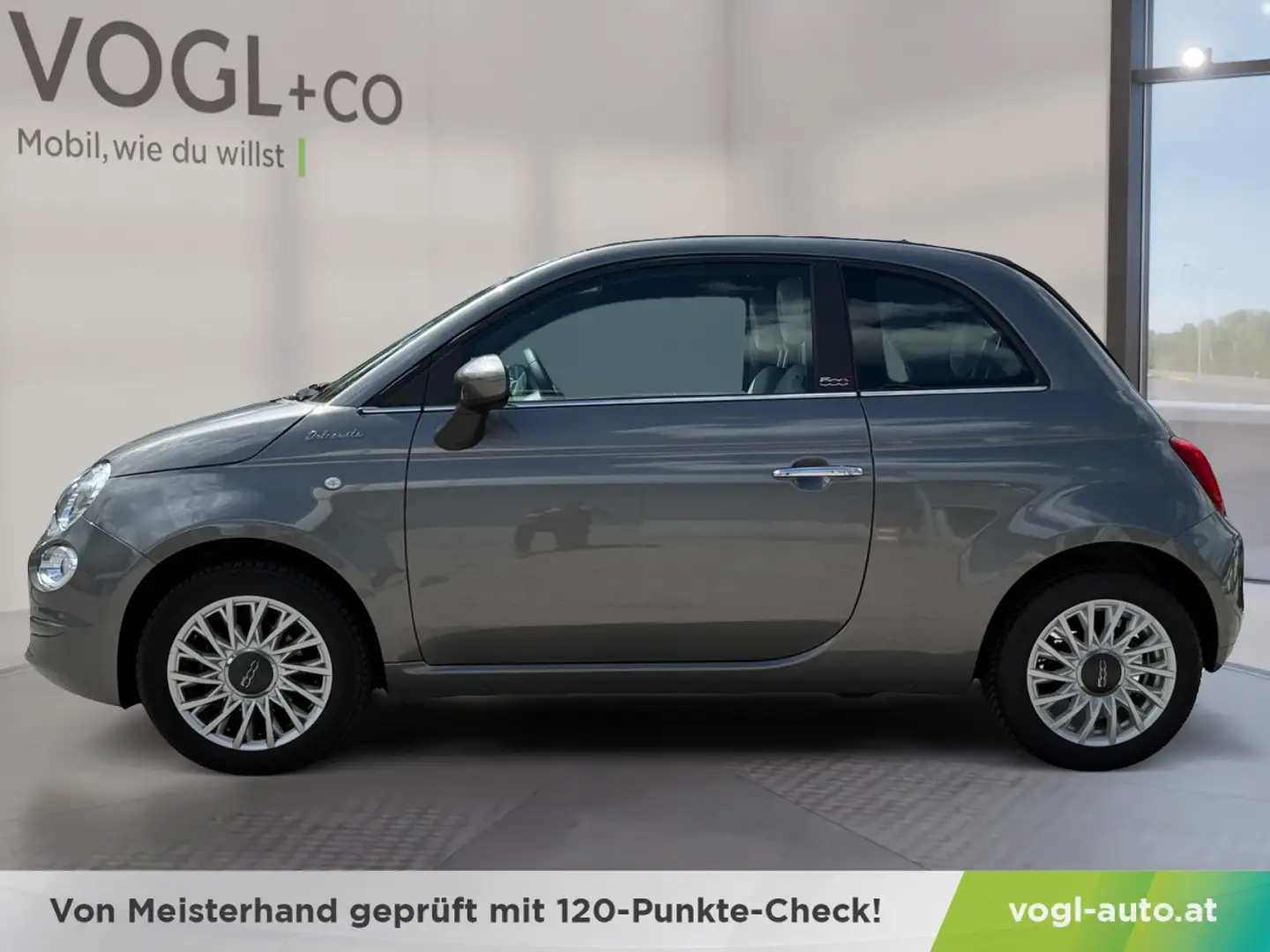 Fiat 500C FireFly Hybrid 70 Dolcevita Grau - 2