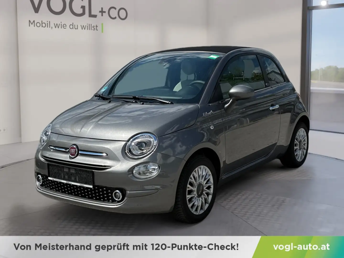 Fiat 500C FireFly Hybrid 70 Dolcevita Grau - 1