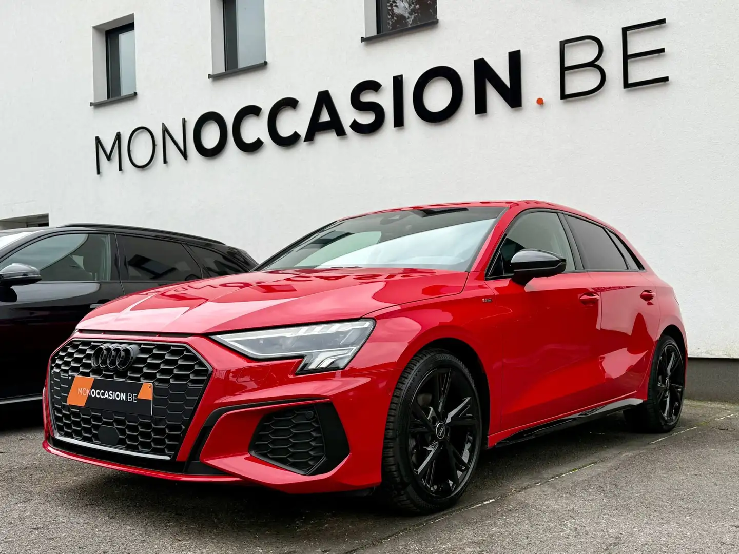 Audi A3 Sportback 30 TDi S-LINE SHADOW LOOK COCKPIT LED Rosso - 2