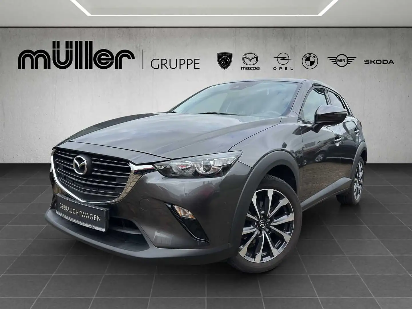 Mazda CX-3 G 121 PS 6GS FWD 6GS ADVANTAGE Grau - 1