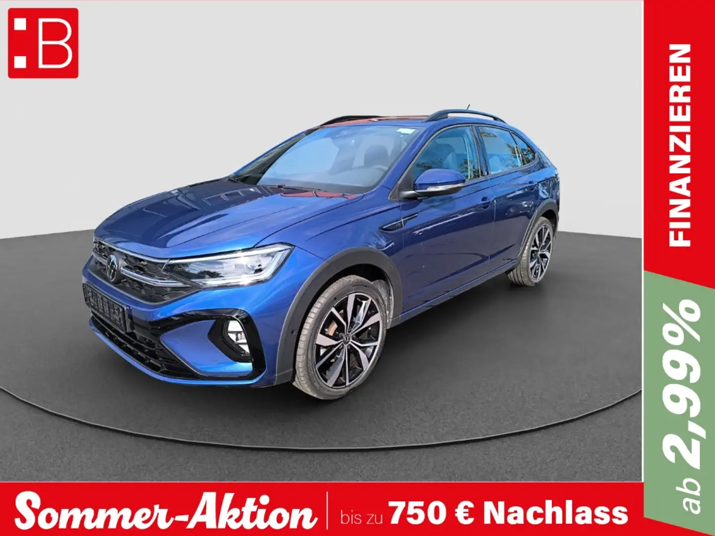 Volkswagen Taigo 1.0 TSI DSG R-Line MATRIX NAVI PDC SHZ LM18 Blau - 1