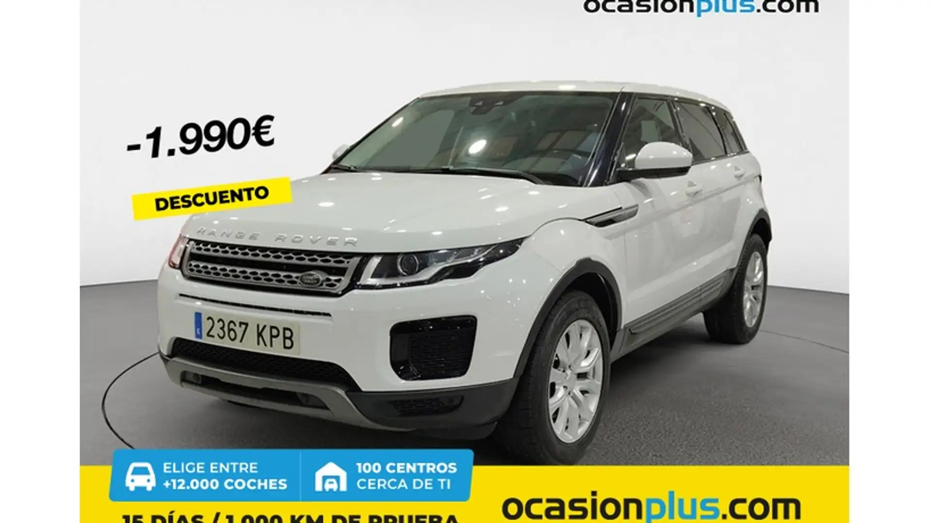 Land Rover Range Rover Evoque 2.0TD4 Pure 4WD 150 Blanco - 1