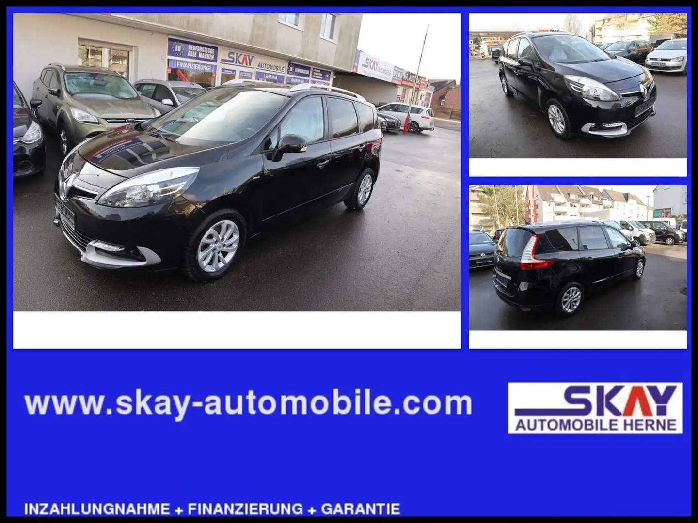 Renault Grand Scenic Grand Limited Zwart - 1