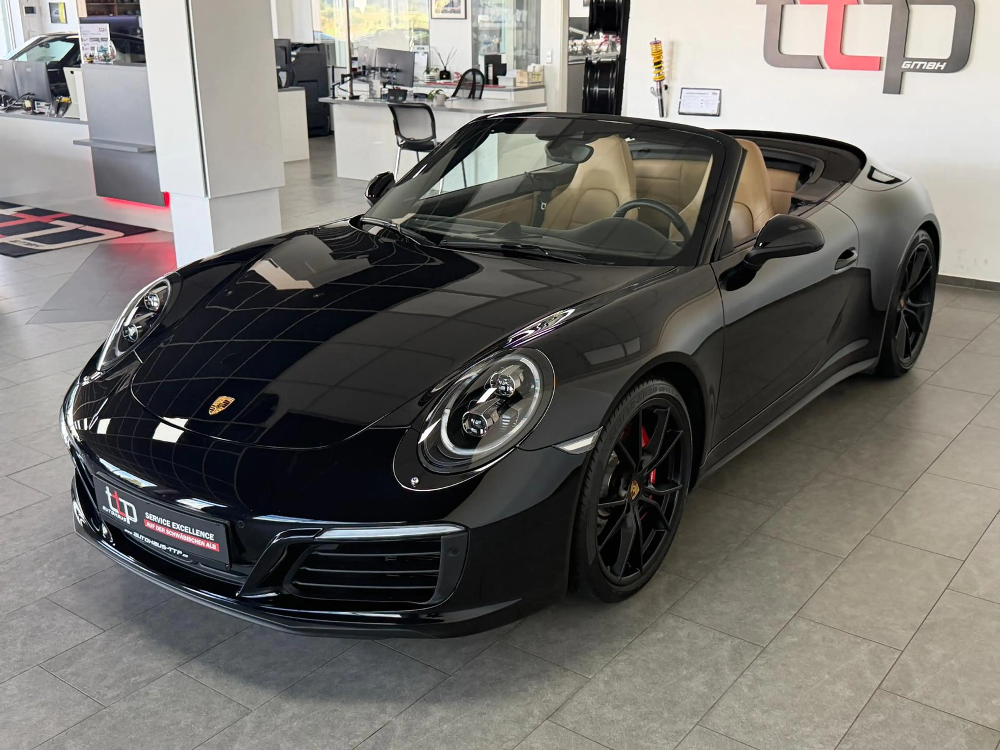Porsche 991 4S Cabrio LIFT Sitzbelüftung LED 18Wege BOSE — photo 4