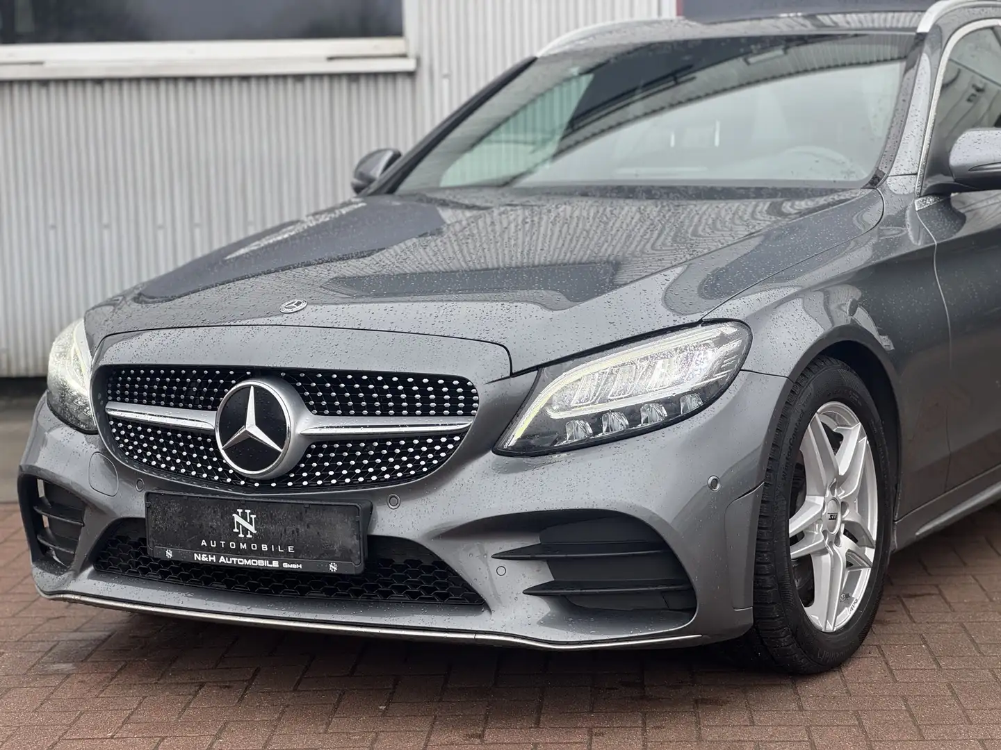 Mercedes-Benz C 220 T AMG Sport Fahrwerk*ACC*Kamera*LED*AHK EL Gris - 2