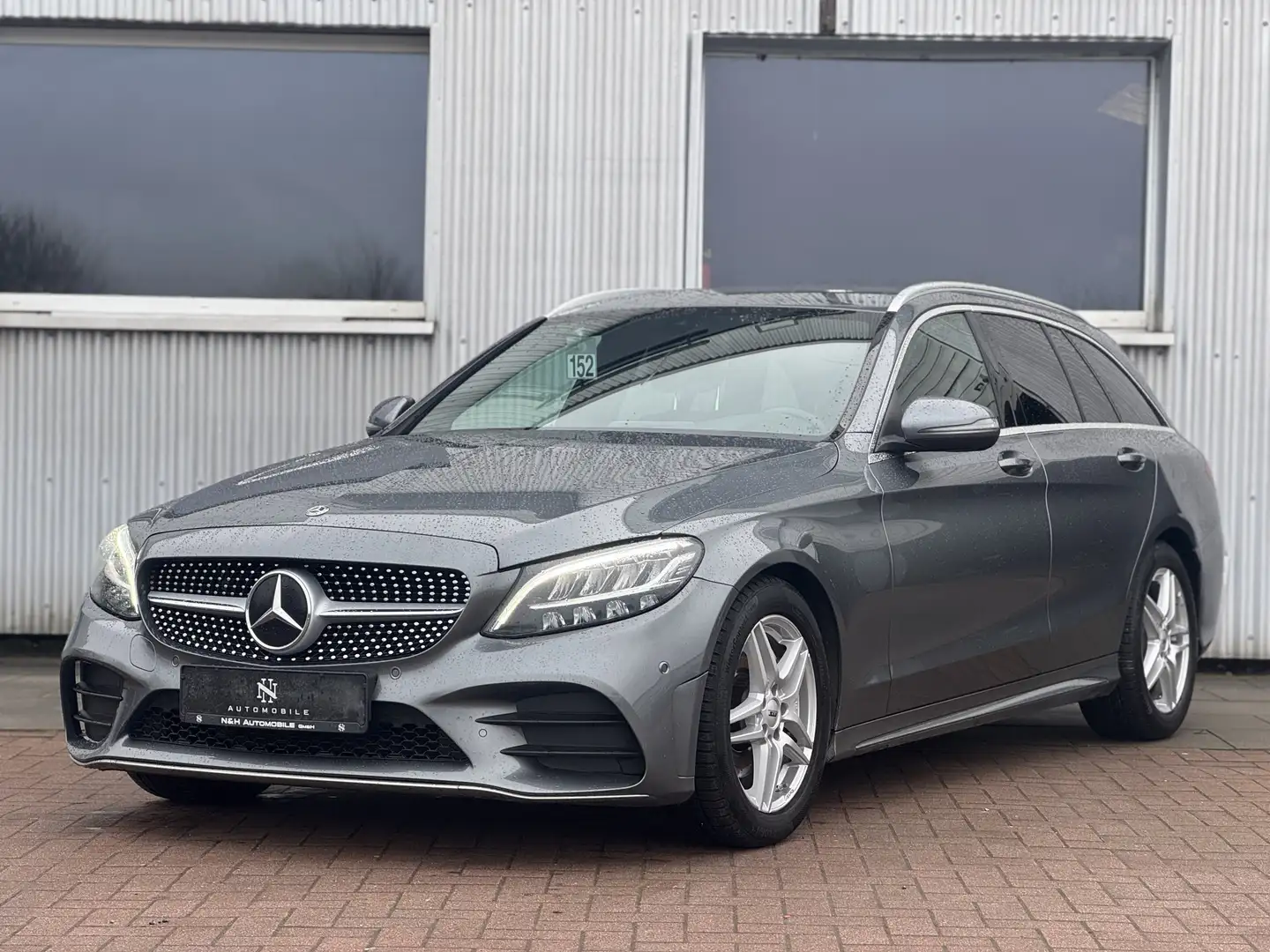 Mercedes-Benz C 220 T AMG Sport Fahrwerk*ACC*Kamera*LED*AHK EL Gris - 1