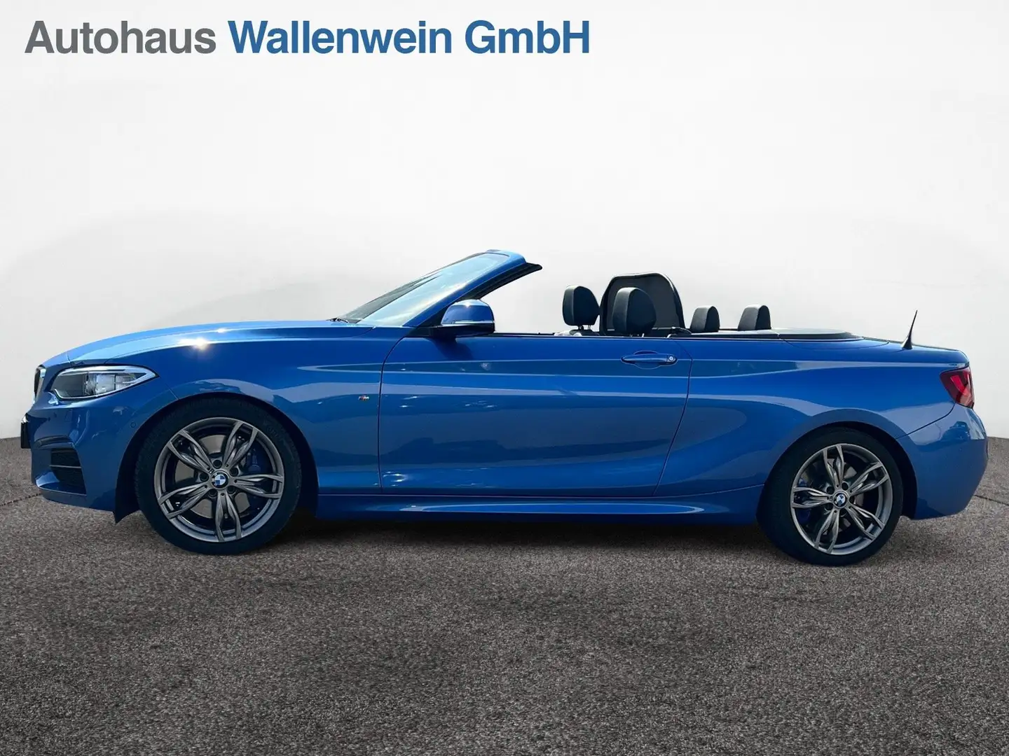 BMW 240 i M Cabrio Aut., RKF, NavProf, HiFi HK, DrivASS Bleu - 2