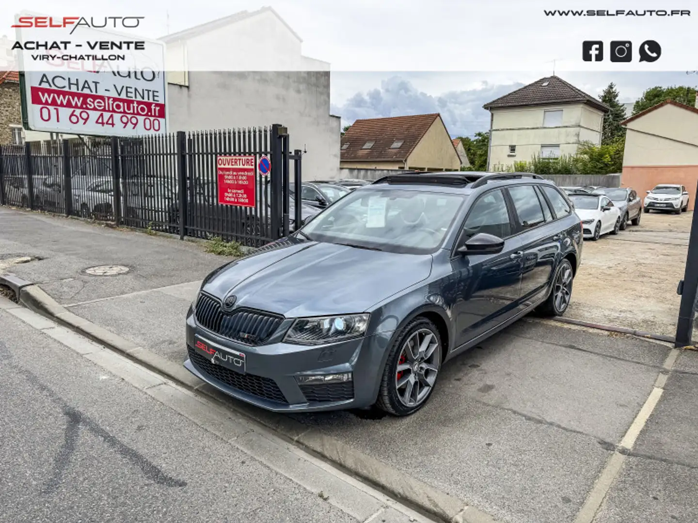 Skoda Octavia 2.0 TDI 184CH CR FAP RS DSG6 4X4 Серый - 1