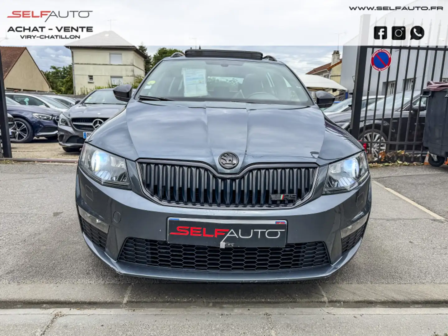 Skoda Octavia 2.0 TDI 184CH CR FAP RS DSG6 4X4 Серый - 2
