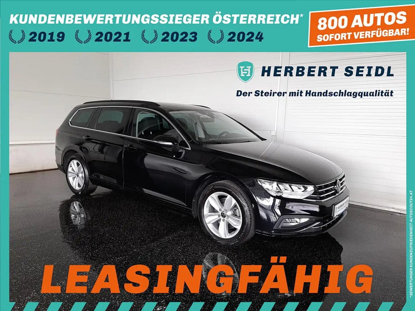 Volkswagen Passat Variant BUSINESS 2,0 TDI DSG *17 ZOLL / LED / NAVI / AC... Schwarz - 1
