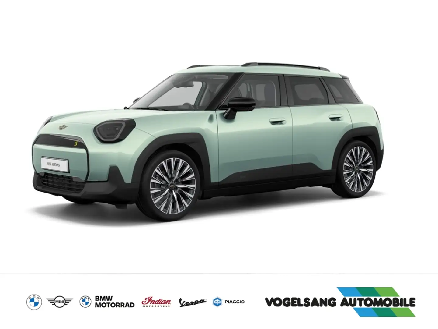 MINI Aceman Classic Trim,Panodach,HeadUp,19''LMFelge Grün - 1