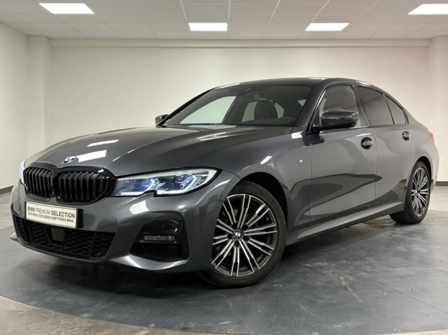 BMW 320 320dA MH xDrive 190ch M Sport Gris - 1