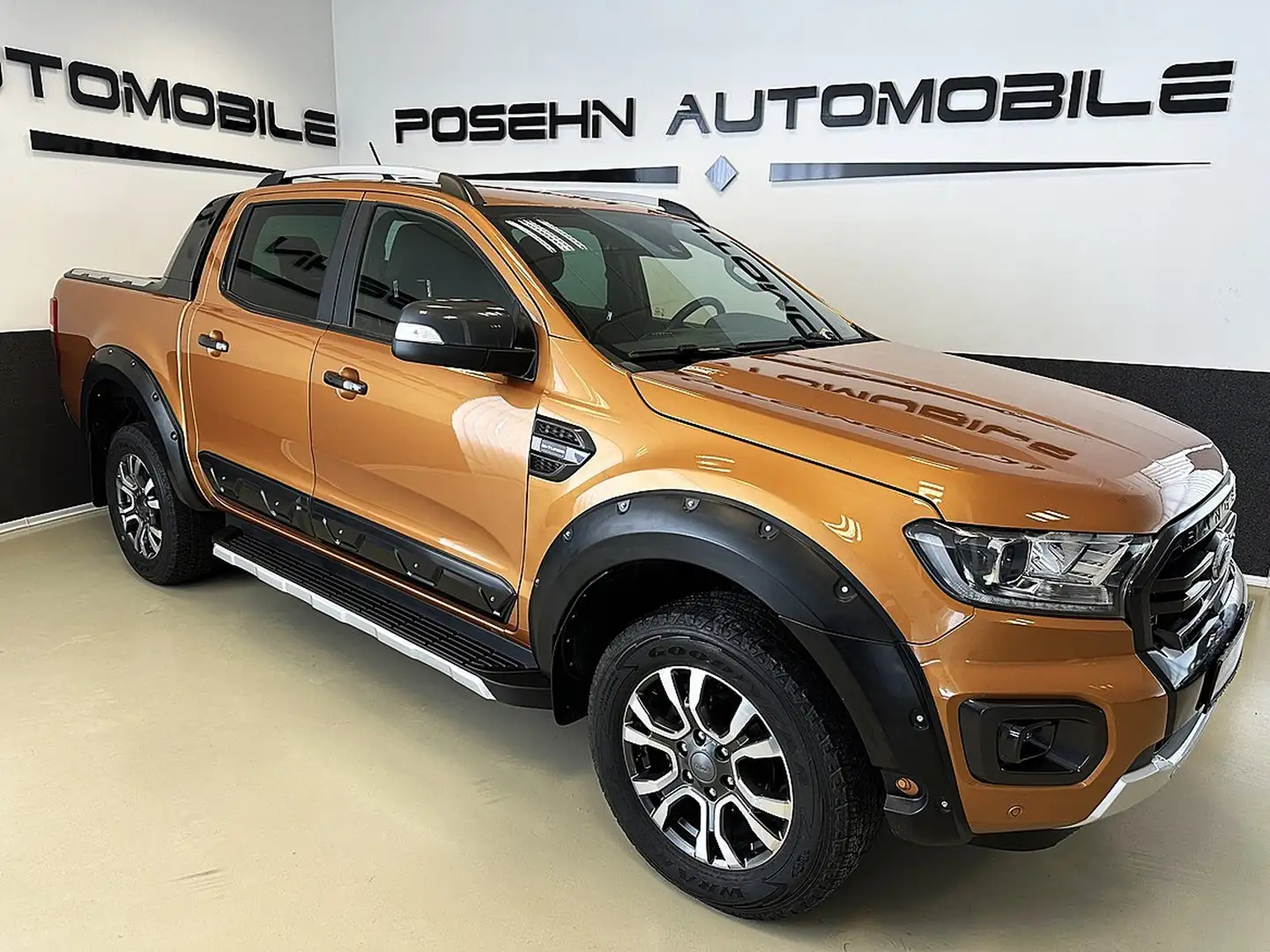 Ford Ranger 2.0 TDCi Wildtrak DoKA 4x4 AHK ACC LED Orange - 1