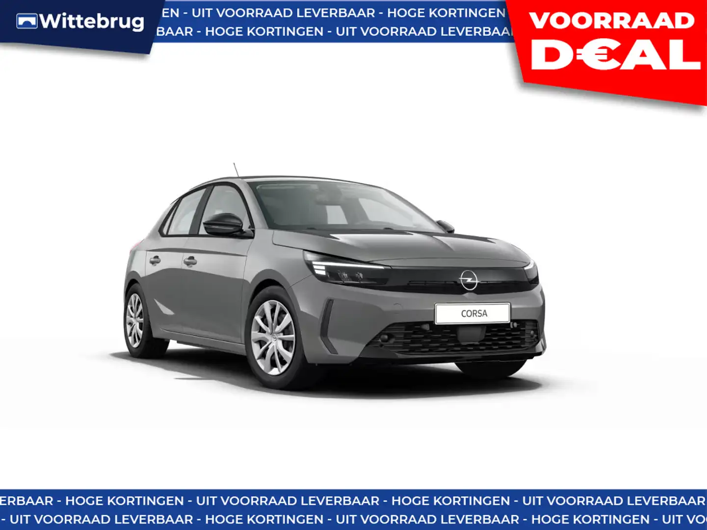 Opel Corsa 1.2 Turbo Yes Verwarmde stoelen en stuur | Apple c Grijs - 1