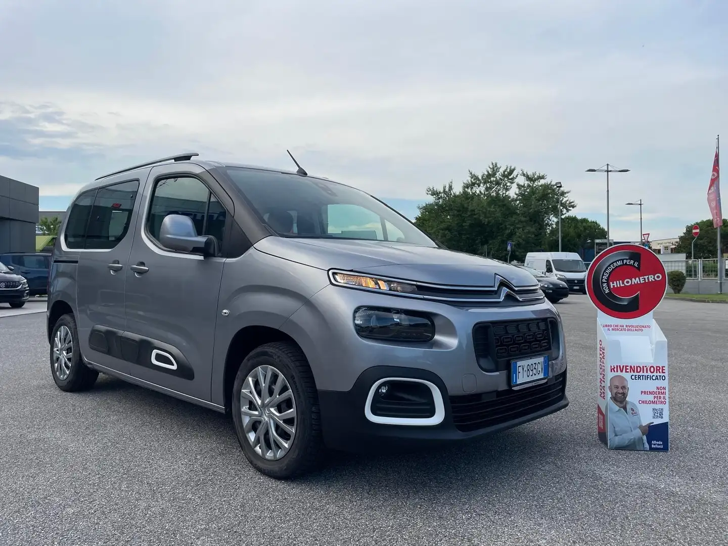 Citroen Berlingo Berlingo III 1.5 bluehdi M Live 5 POSTI Grigio - 2