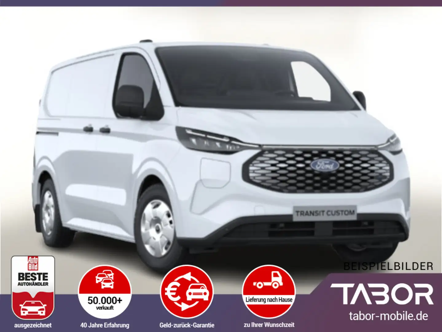 Ford Transit Custom E- Limited 320 L1 UVP-37%* Grau - 1