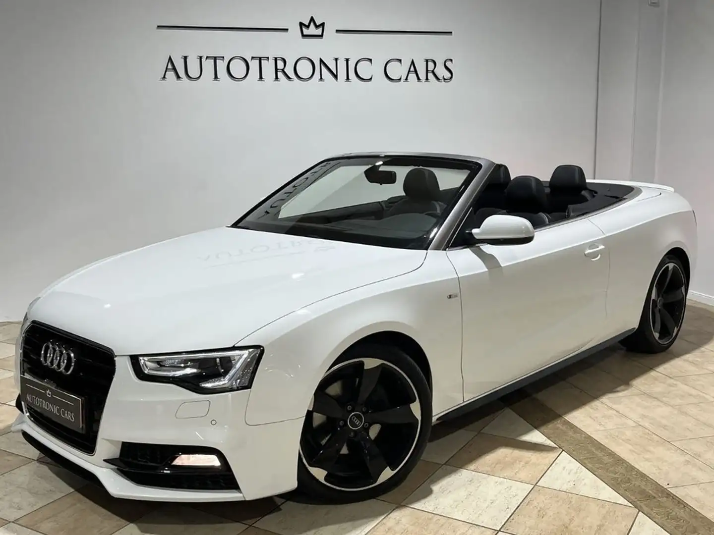 Audi A5 Cabrio 2.0 TDI clean 140kW quattr S line Blanco - 1