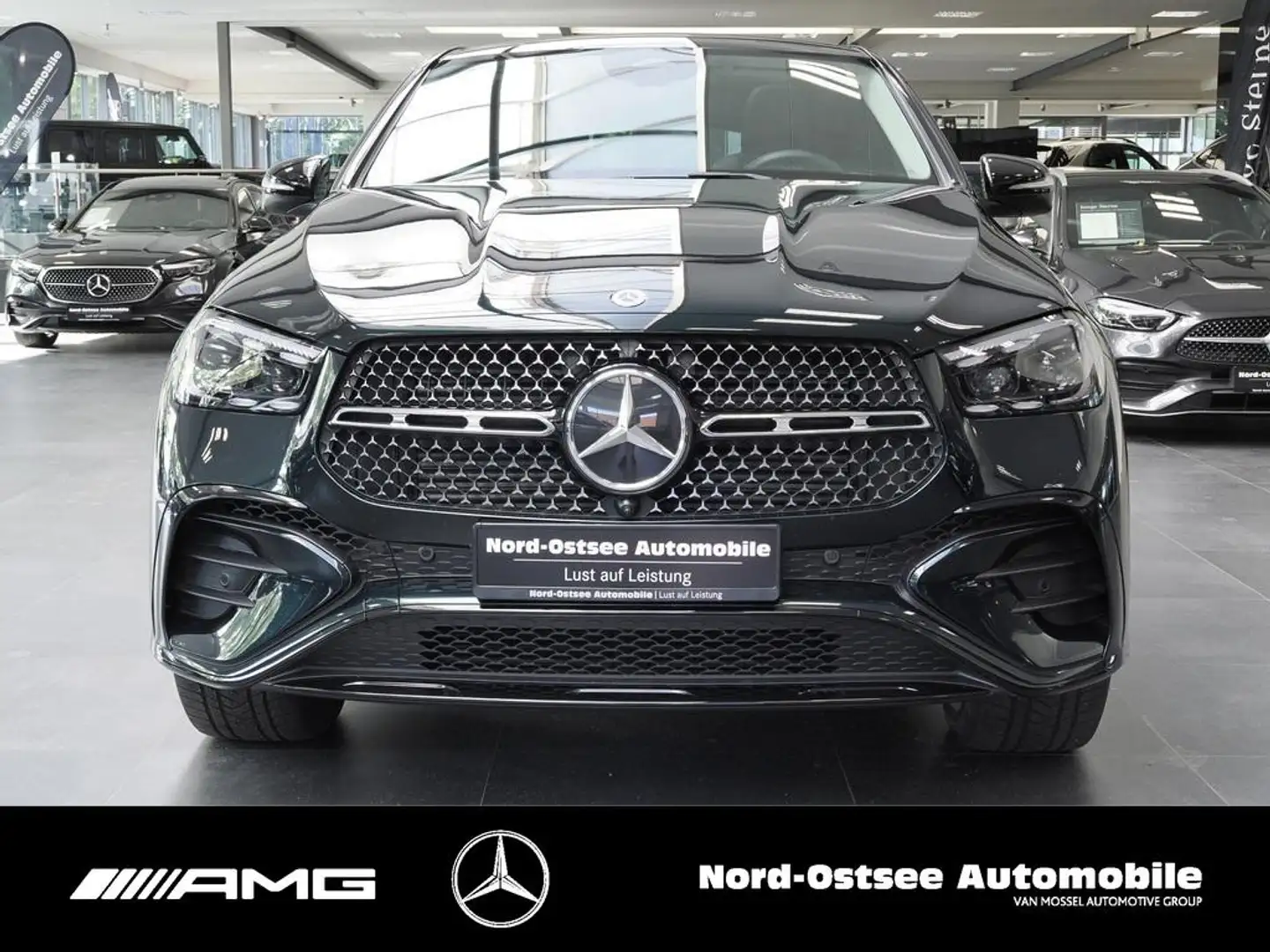 Mercedes-Benz GLE 450 d 4M AMG MULTIBEAM MEMORY 360°KA AHK SHZ Zöld - 2