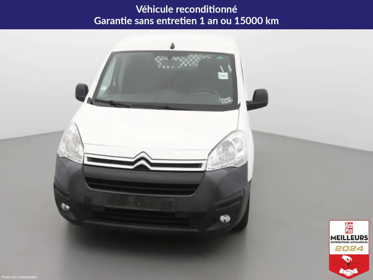Citroen Berlingo BLUEHDI 75CH CLUB Blanc - 2