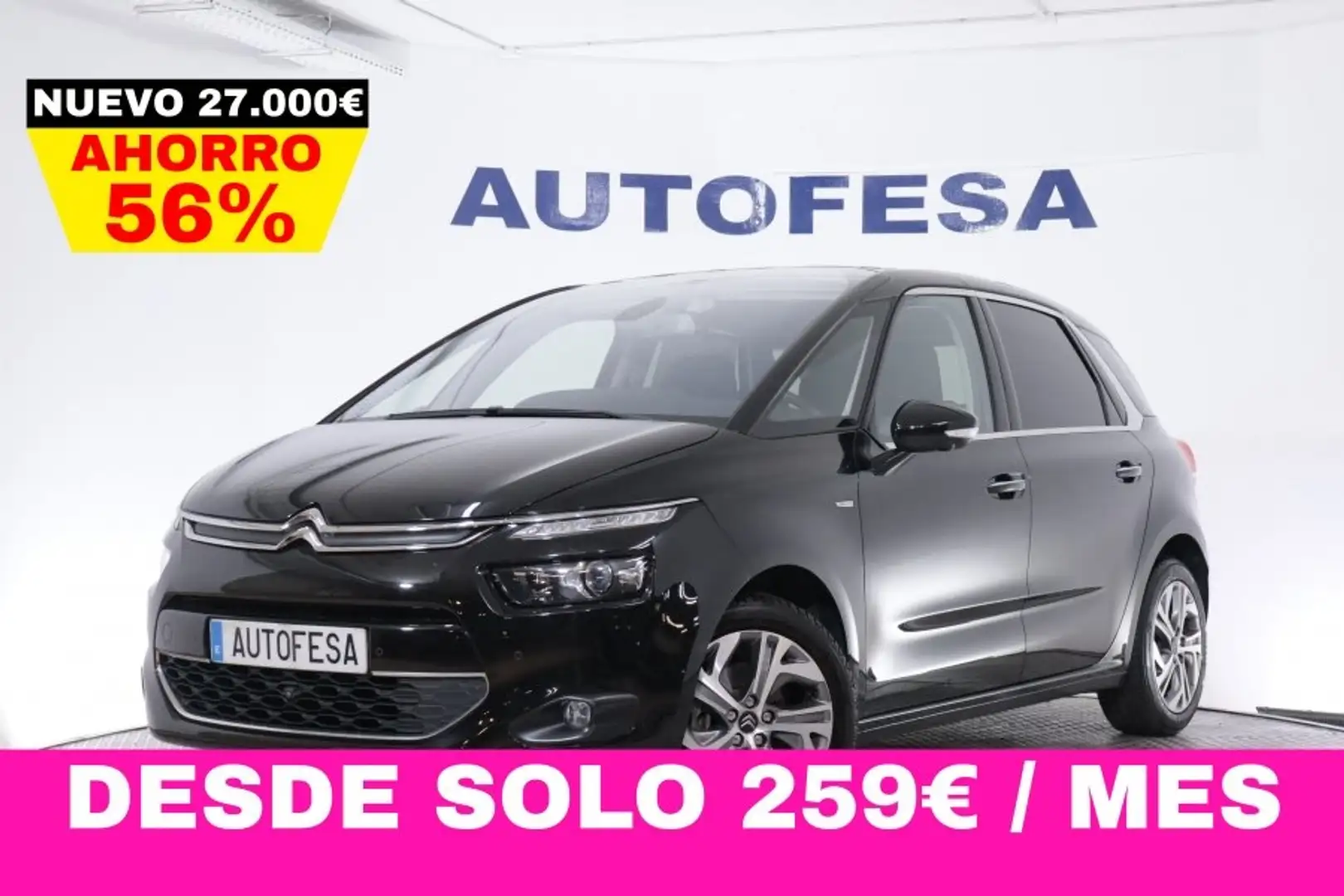Citroen C4 PICASSO PICASSO 1.2 PURETECH SHINE 130CV 5P # NAV Negro - 1