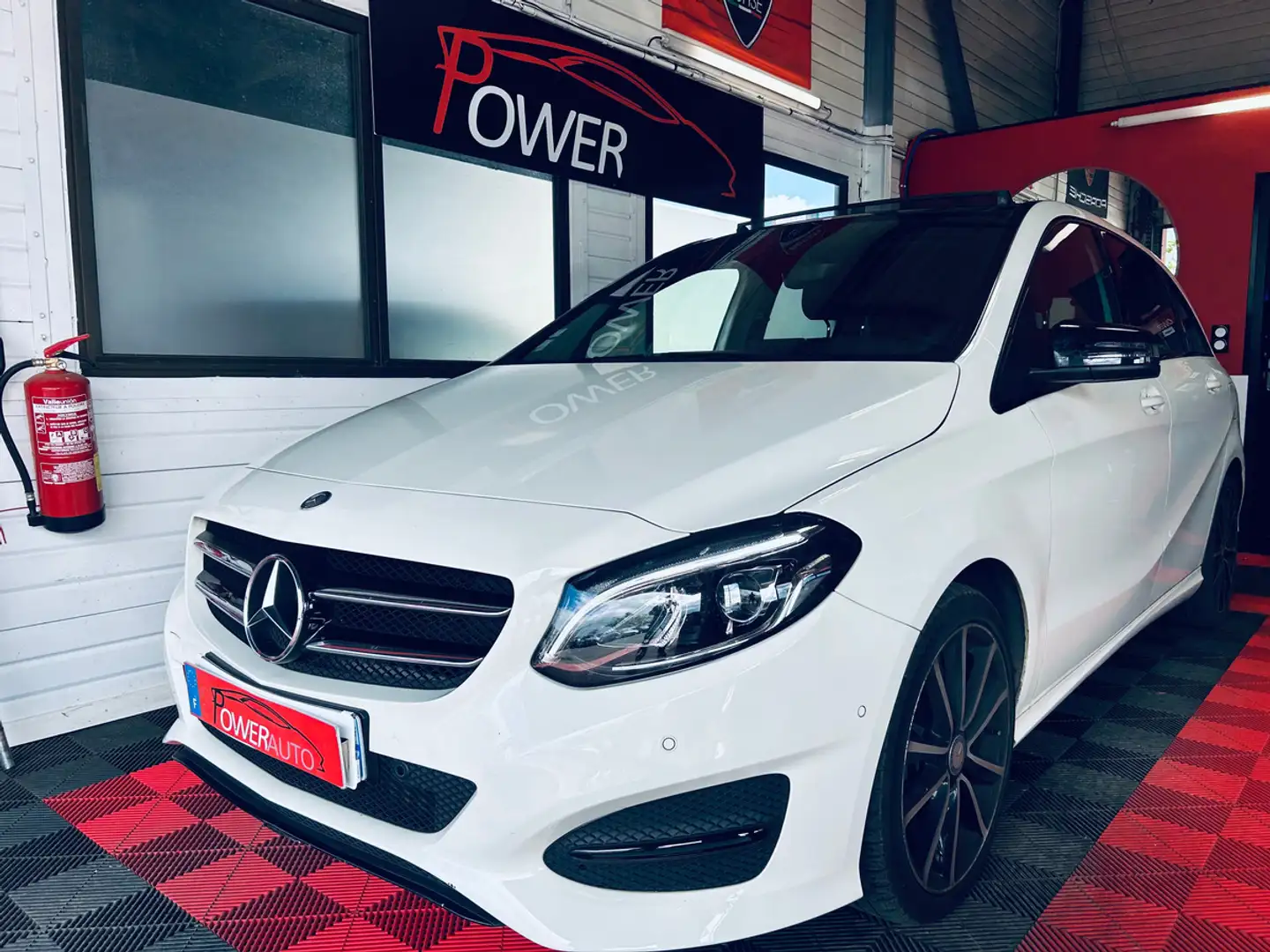 Mercedes-Benz B 180 b180 cdi 1160377KMS Blanc - 1
