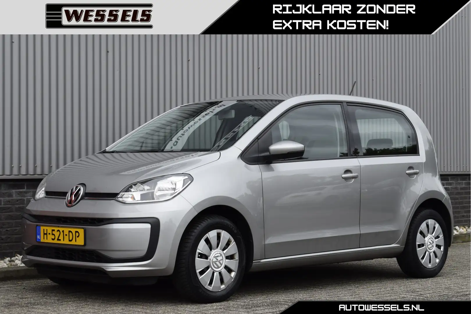 Volkswagen up! 1.0 BMT move up! A/C, DAB, Bluetooth, NAP Grijs - 1