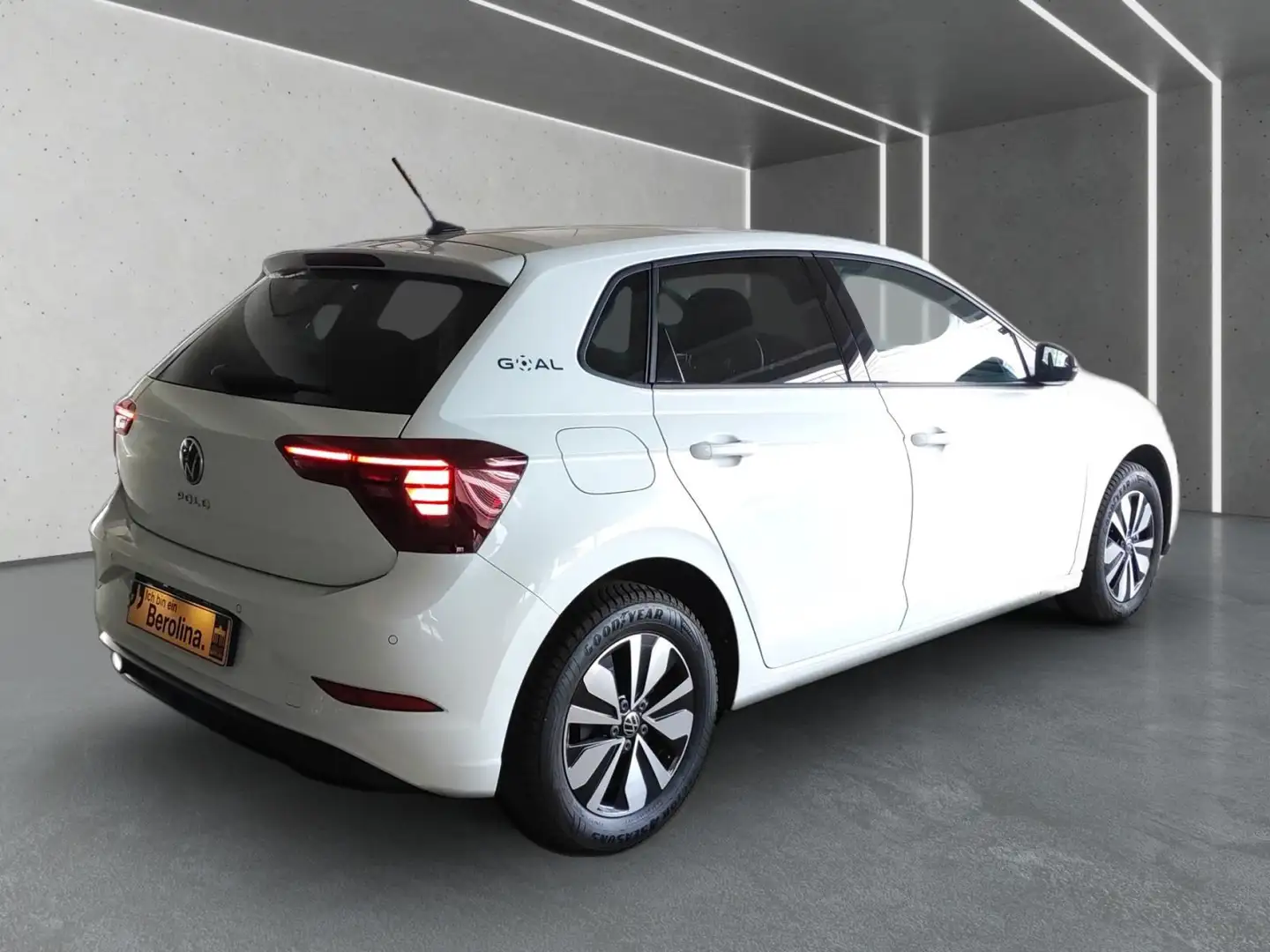 Volkswagen Polo 1.0 TSI Goal DSG *ACC*App-Connect*PDC*SHZ* Weiß - 2