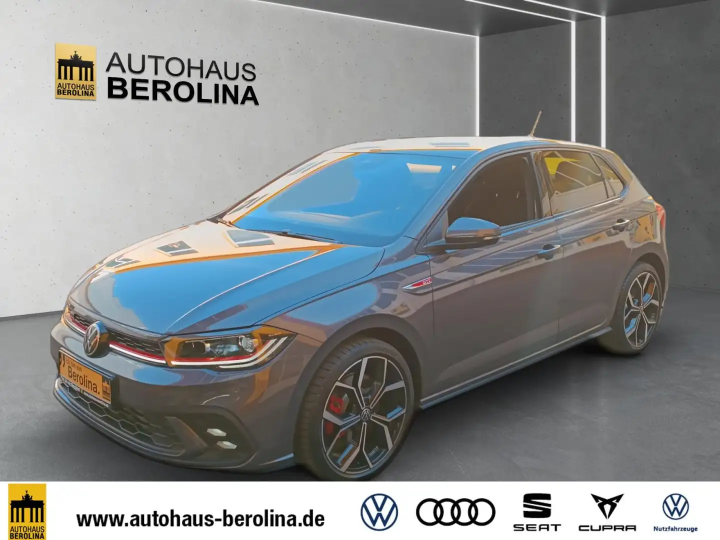 Volkswagen Polo GTI 2.0 TSI DSG *ACC*R-CAM*App-Connect*SHZ* Grau - 2