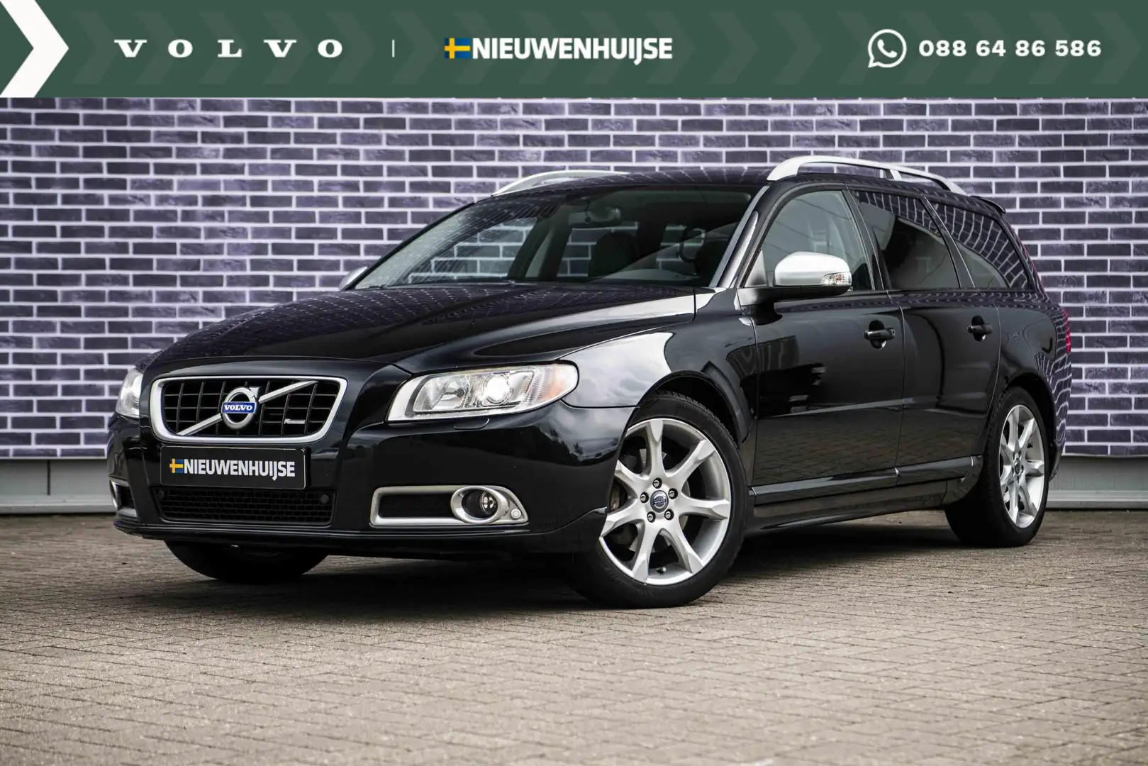 Volvo V70 3.0 T6 AWD R-Design | Heico | 6 Cilinder | Youngti Zwart - 1