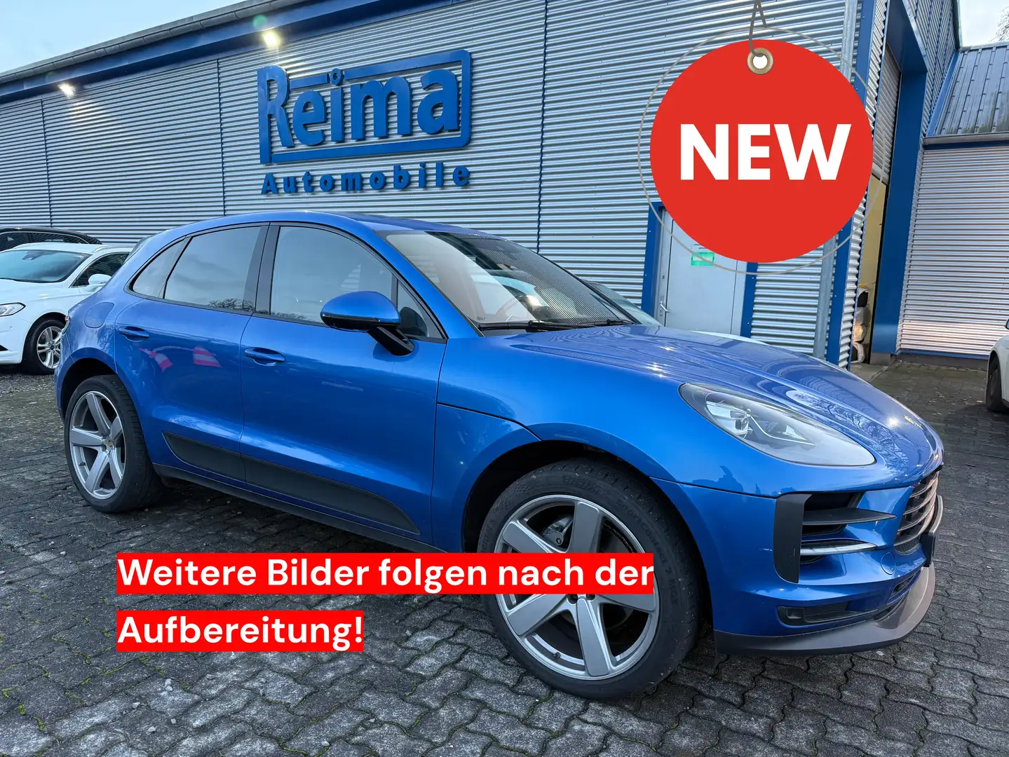 Porsche Macan S Pano, Luft, LED, 360°Kamera Albastru - 1