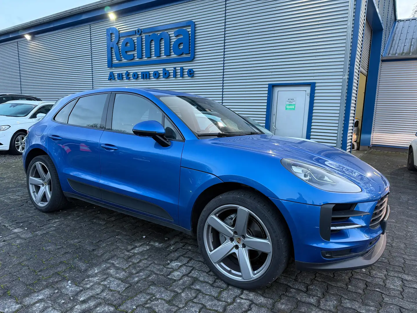 Porsche Macan S Pano, Luft, LED, 360°Kamera Albastru - 2