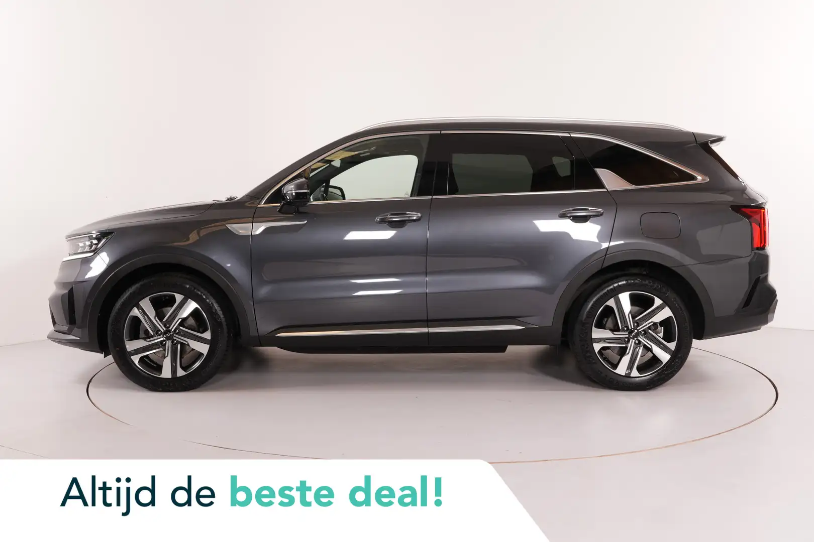 Kia Sorento 1.6 T-GDI 4WD-265 pk PHEV 5 p. | Pano | Trekhaak | Grijs - 1