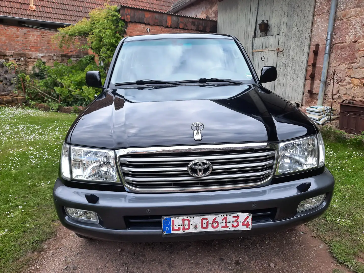 Toyota Land Cruiser HDJ 100 AUTOMATIK/ KLIMA/ AHK! EXECUTIVE 7-SITZER! Zwart - 1