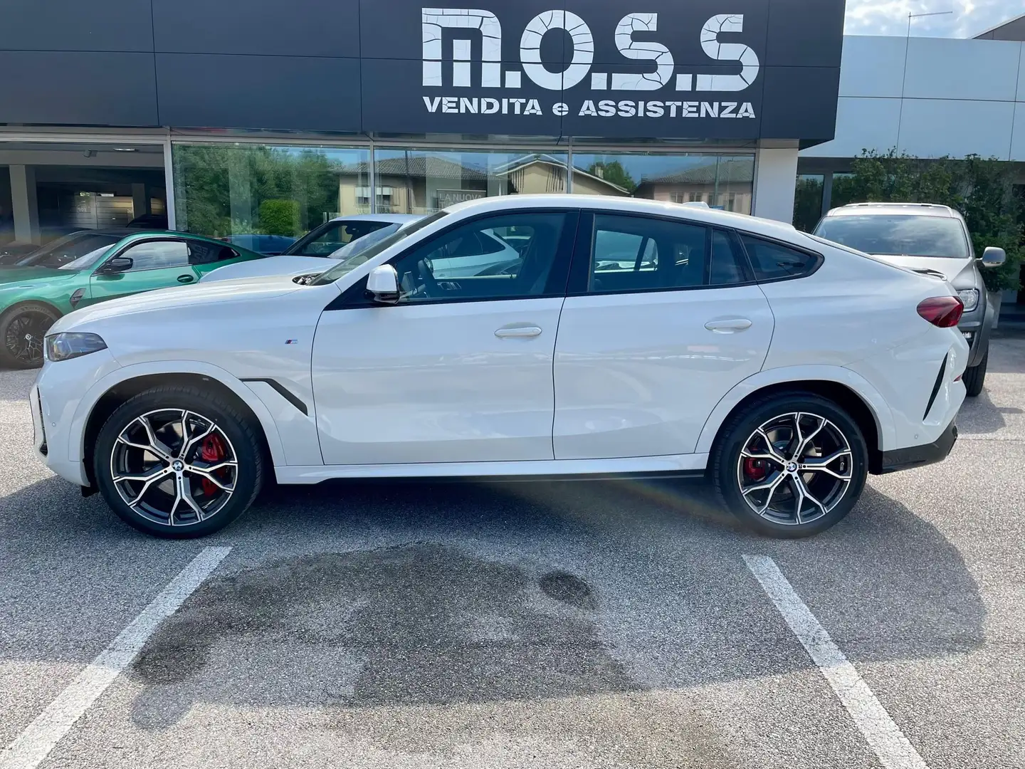 BMW X6 30D MHD 48V M-SPORT - NUOVO MODELLO - OK EXPORT Fehér - 2