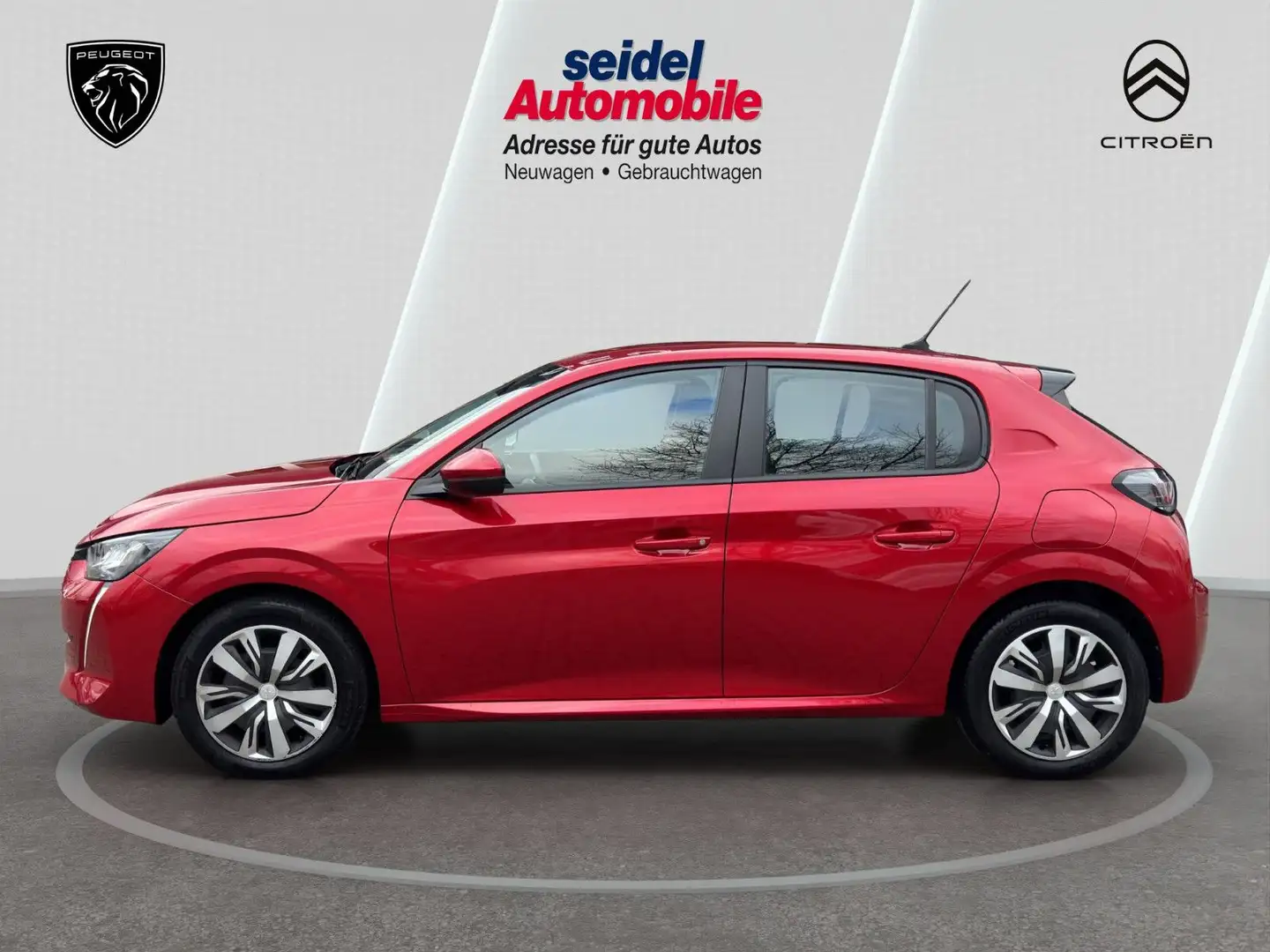 Peugeot 208 PureTech 75 Active,APP Connect.,wenig KM,SHZ Rot - 2