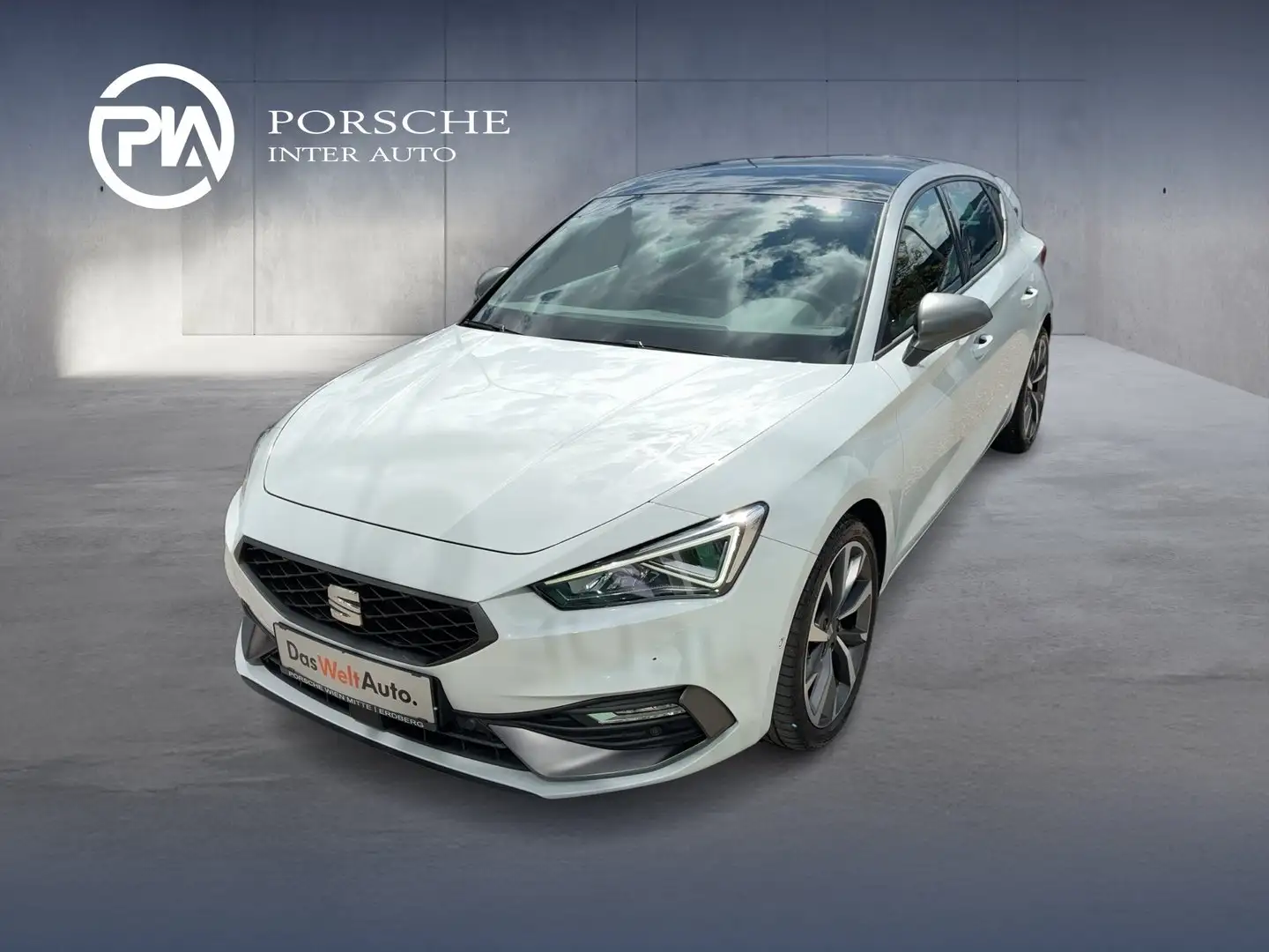 SEAT Leon FR 1.5 eTSI ACT DSG Weiß - 1