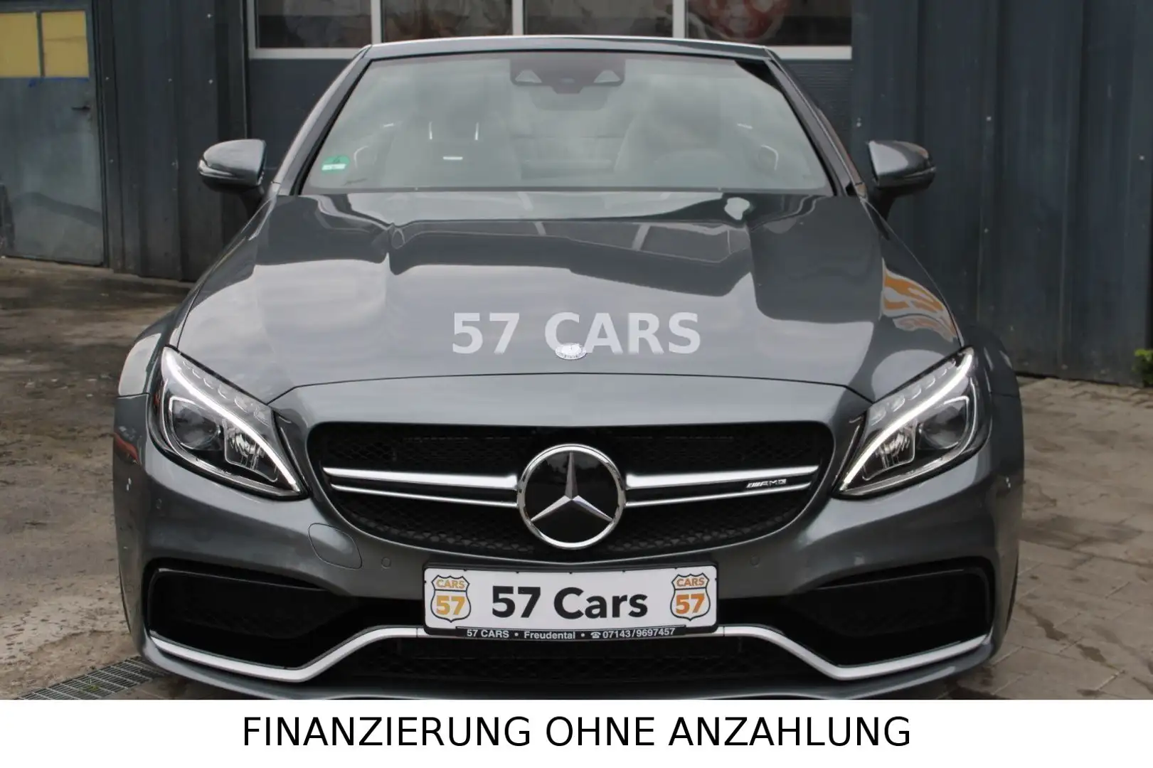 Mercedes-Benz C 63 AMG C 63 S AMG Cabrio Performance Burmester Šedá - 2